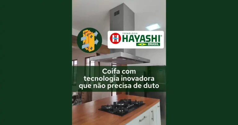 Leia mais sobre o artigo Coifa com tecnologia inovadora que não precisa de duto: conheça a Tecnologia Hayashi Brasil para purificação do ar